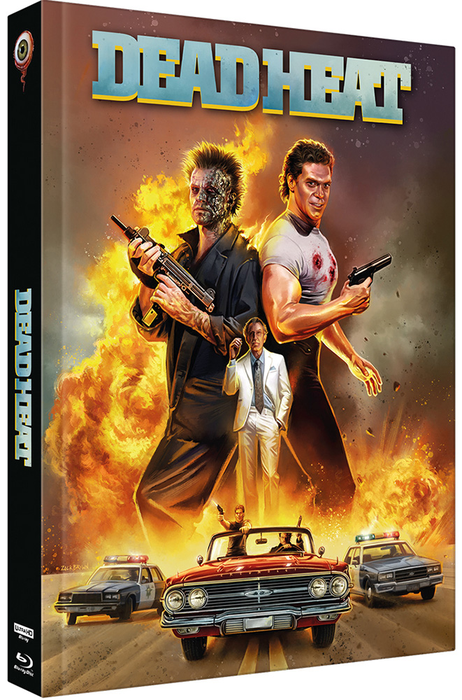 DEAD HEAT  (4K UHD+Blu-Ray) - Cover A - Mediabook - Limited 222 Edition