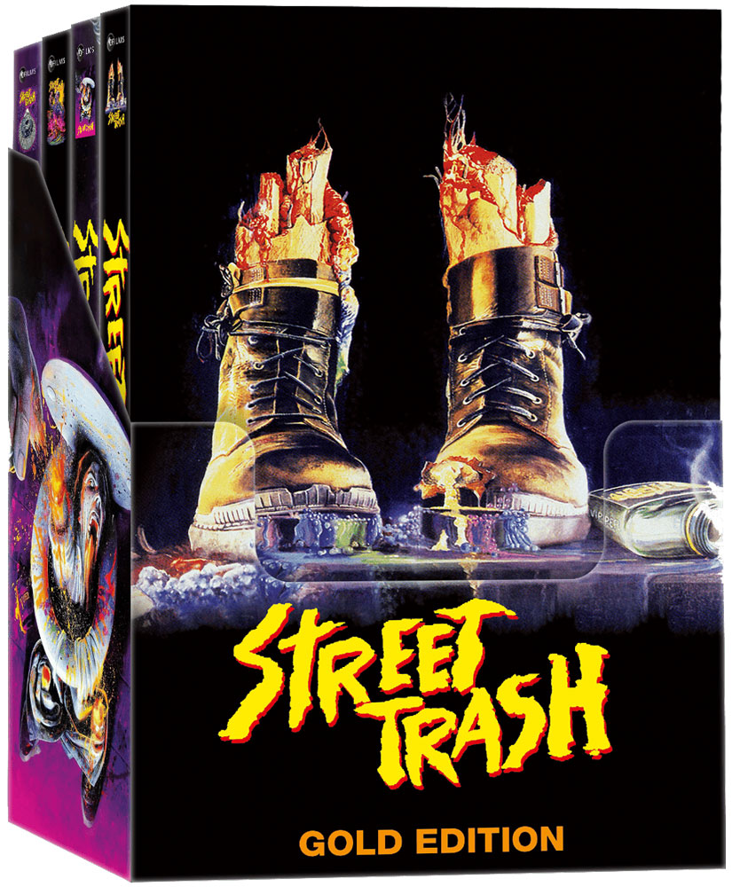 STREET TRASH (Blu-Ray+DVD+CD) (9Discs) - Gold Edition (4 Mediabooks: Cover A-D) - Limited 111 Edition