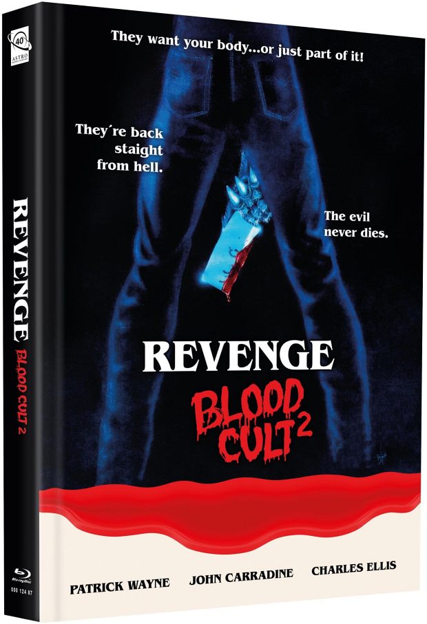 BLOOD CULT 2 - REVENGE (Blu-Ray+DVD) - Cover B - Mediabook - Limited 66 Edition