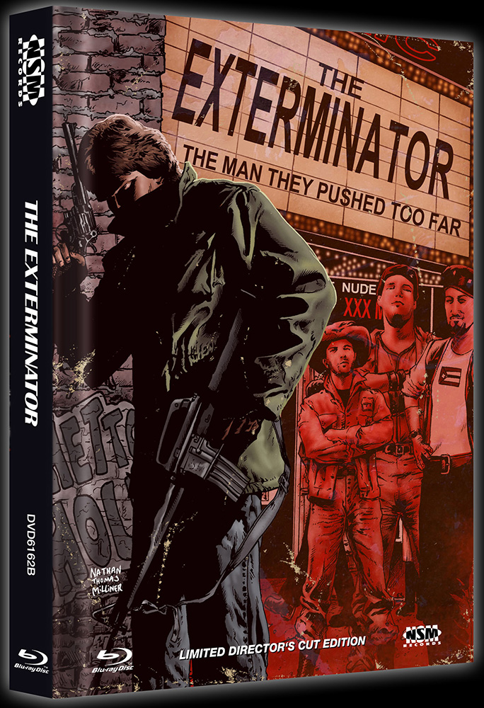 EXTERMINATOR 1 (Blu-Ray+DVD) - Cover B - Mediabook - Limited Edition - Uncut