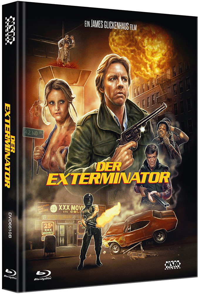 Exterminator 1 - Cover B - Mediabook - Remastered 007/444