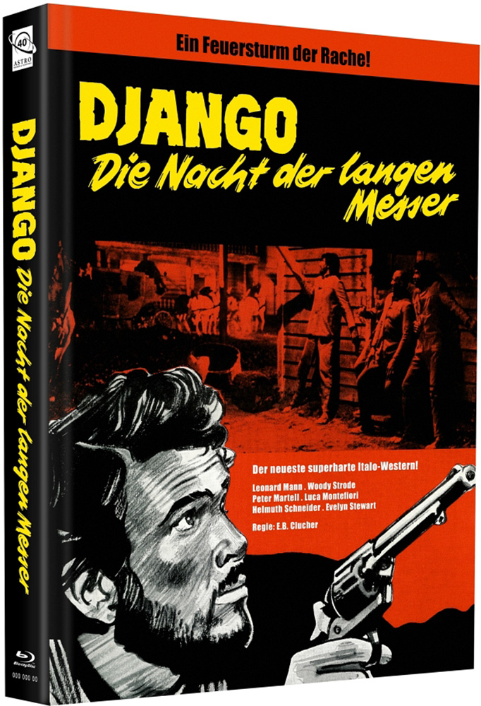 DJANGO - DIE NACHT DER LANGEN MESSER (Blu-Ray+DVD) - Cover D - Mediabook - Limited 111 Edition