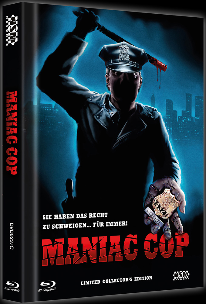 Maniac Cop 1 (2DVD+Blu-Ray) - Cover C - Mediabook 111/444