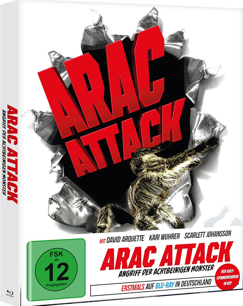 ARAC ATTACK - ANGRIFF DER ACHTBEINIGEN MONSTER (Blu-Ray+DVD) - Cover B - Mediabook - Limited Edition