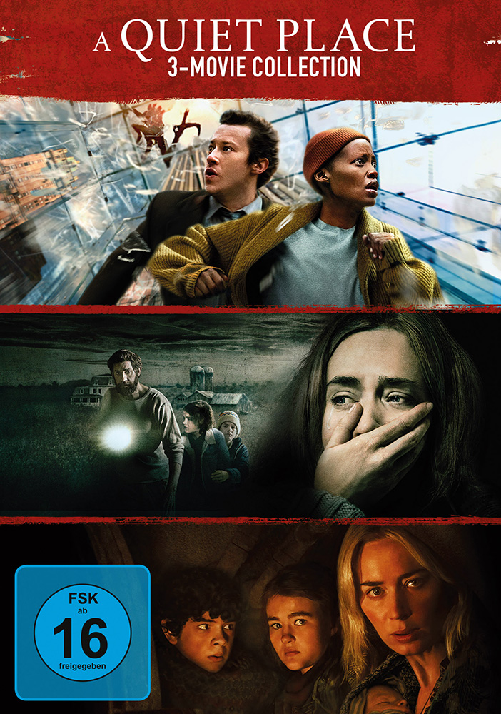 A QUIET PLACE - 3-Movie Collection (3DVDs)