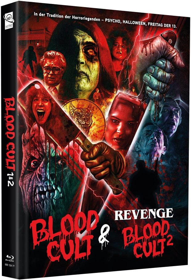 BLOOD CULT 1&2 (Blu-Ray) (2Discs)- Cover B - Mediabook - Limited 66 Edition