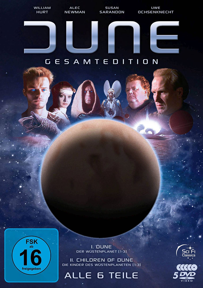 DUNE GESAMT EDITION (5DVDs) - Der Wüstenplanet (TV) & Children Of Dune