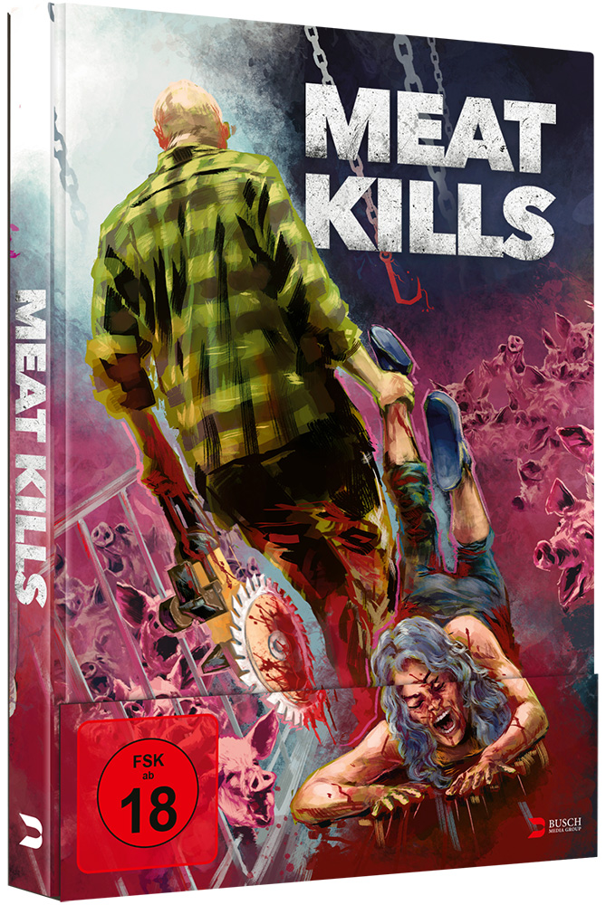 MEAT KILLS (Blu-Ray+DVD) - Cover D - Mediabook - Limited Edition