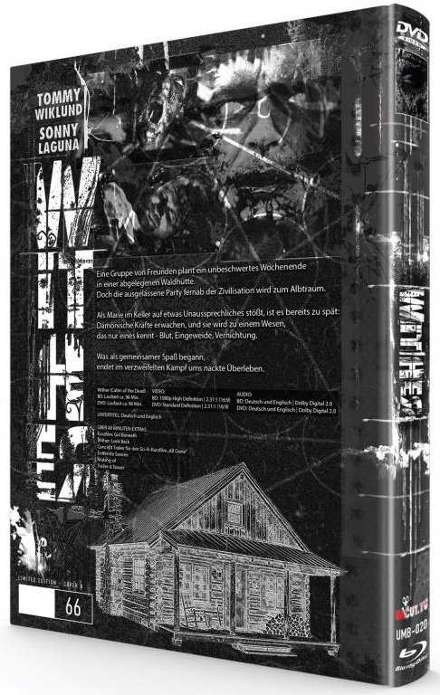 WITHER (CABIN OF THE DEAD) (Blu-Ray+DVD) - Cover A - Mediabook - Limited 66 Edition