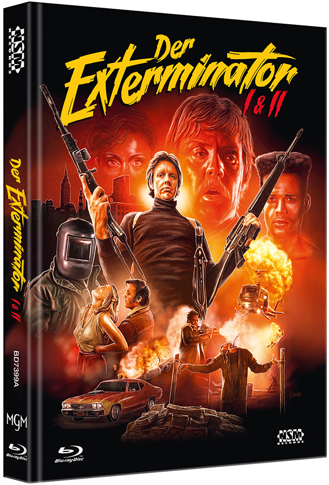 Exterminator 1 & 2 (BD) - A - Mediabook (Krause) 099/222