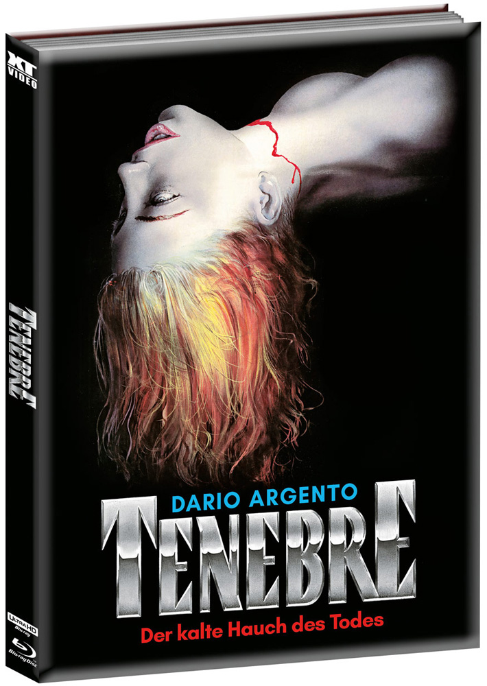 TENEBRE (4K UHD+Blu-Ray+DVD) - Cover 1 - Mediabook (Wattiert) - Limited Edition - Uncut