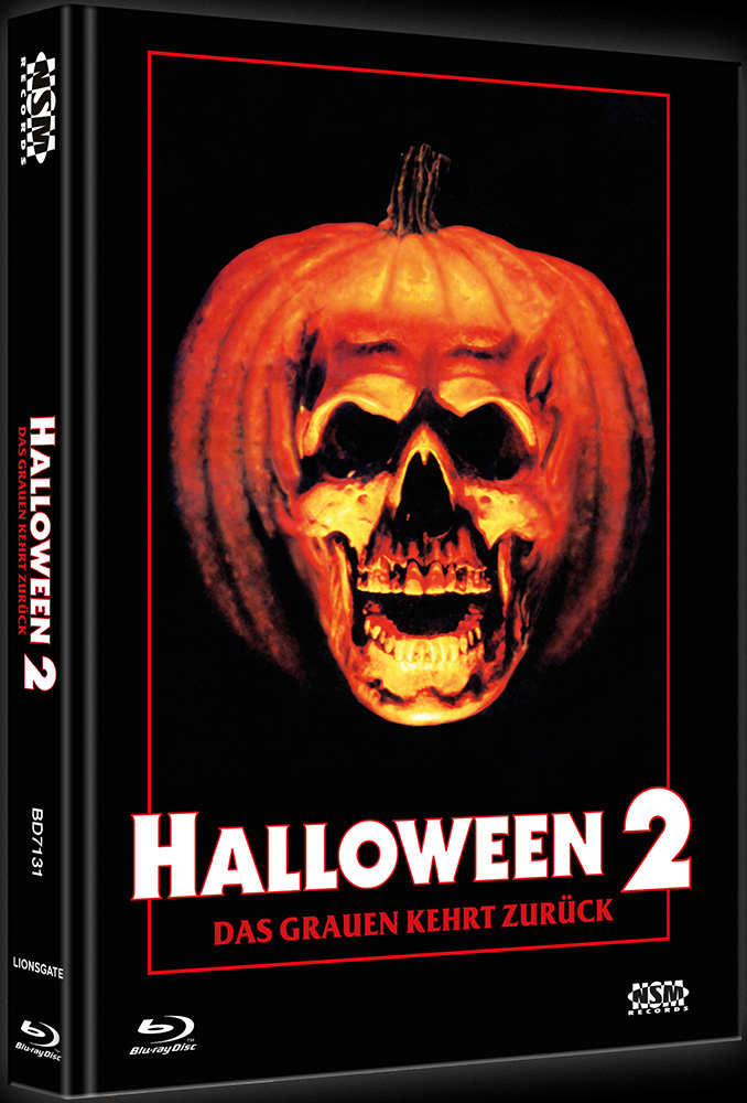 HALLOWEEN 2 (Blu-Ray) - Mediabook - B-Ware ohne Limitierungsnummer!