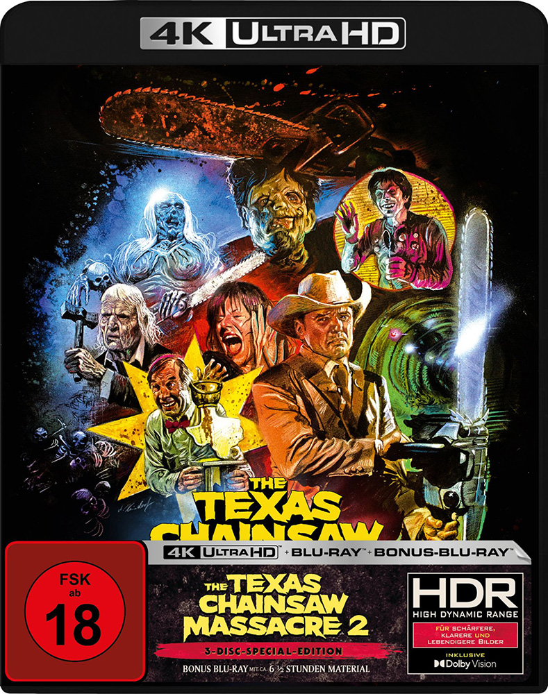 TEXAS CHAINSAW MASSACRE 2, THE (4K UHD+2Blu-Rays)