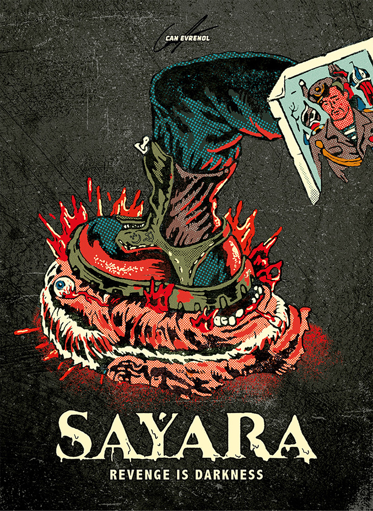 SAYARA - REVENGE IS DARKNESS (4K UHD+Blu-Ray) - Cover E - Mediabook - Limited 333 Edition