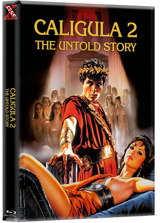 CALIGULA 2 - THE UNTOLD STORY (Blu-Ray+DVD) (3Discs) - Mediabook (Wattiert) - Limited 222 Edition