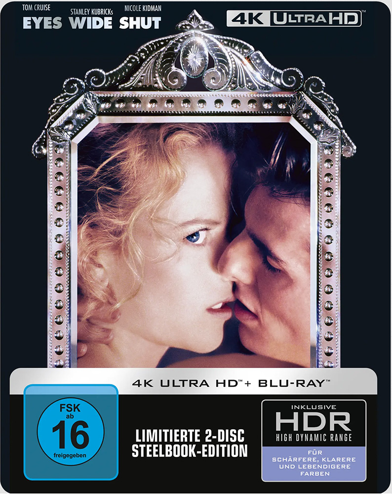 EYES WIDE SHUT (4K UHD+Blu-Ray) - SteelBook - Limited Edition
