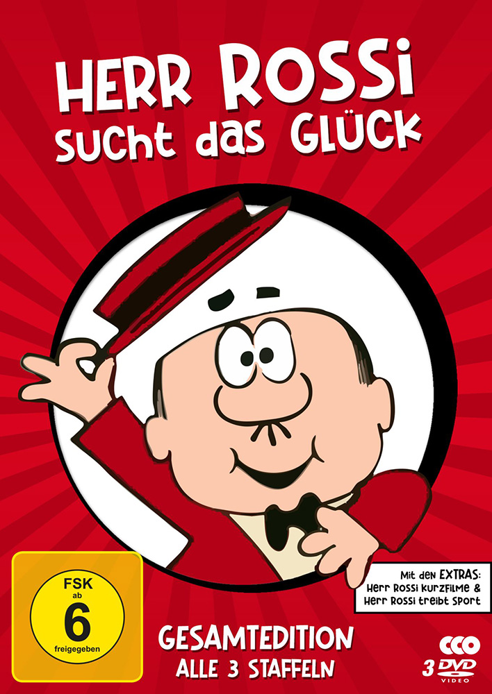 HERR ROSSI SUCHT DAS GLÜCK - Gesamtedition: Alle 3 Staffeln plus Extras (3DVDs)
