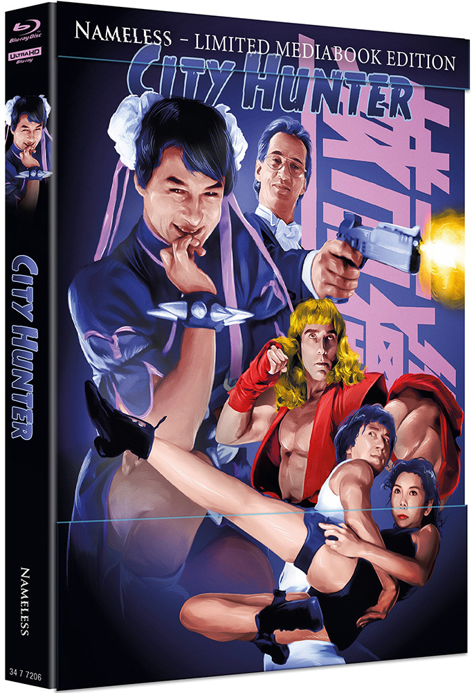 CITY HUNTER (4K UHD+Blu-Ray) - Cover A - Mediabook - Limited 500 Edition