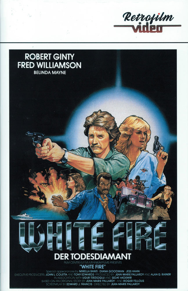 WHITE FIRE - DER TODESDIAMANT - Cover A - große Hartbox - Limited 50 Edition