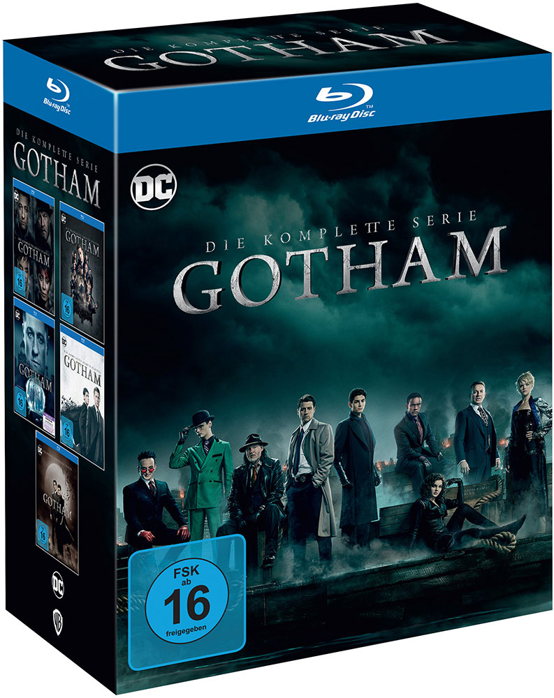 GOTHAM - Die komplette Serie (Blu-Ray) (18Discs)