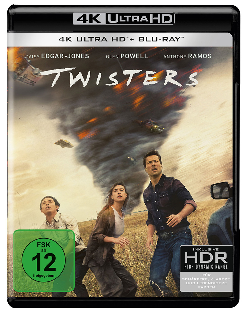 TWISTERS (4K UHD+Blu-Ray)