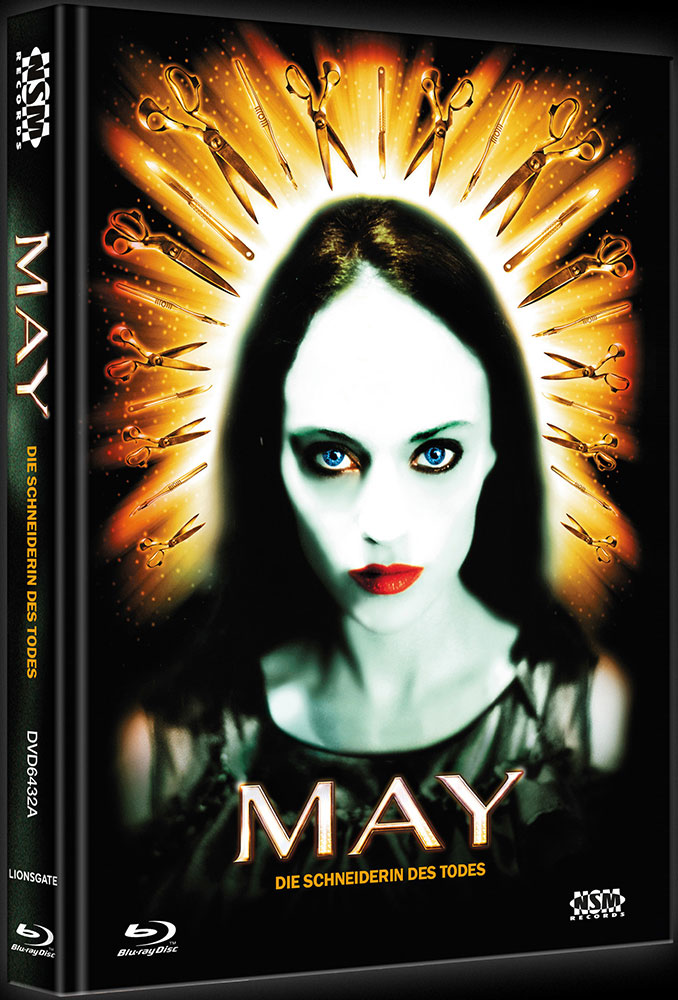 MAY - DIE SCHNEIDERIN DES TODES (Blu-Ray+DVD) - Cover A - Mediabook - B-Ware ohne Limitierungsnummer!