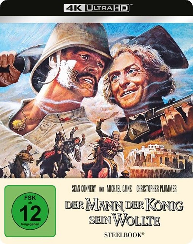 MANN, DER KÖNIG SEIN WOLLTE, DER (4K UHD) - Limited SteelBook Edition