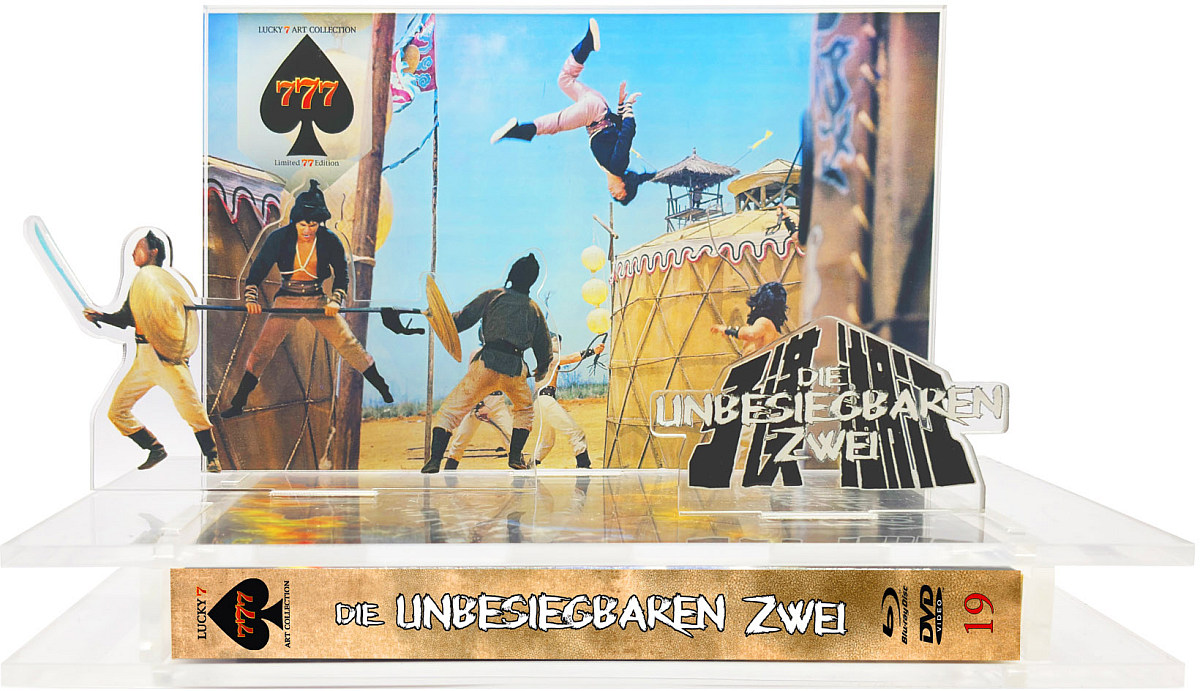 UNBESIEGBAREN ZWEI, DIE (Blu-Ray+DVD) - Display Edition - Limited 77 Edition - Uncut
