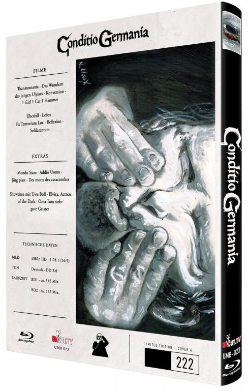 CONDITIO GERMANIA (Blu-Ray) (2Discs) - Cover A - Mediabook - Limited 222 Edition