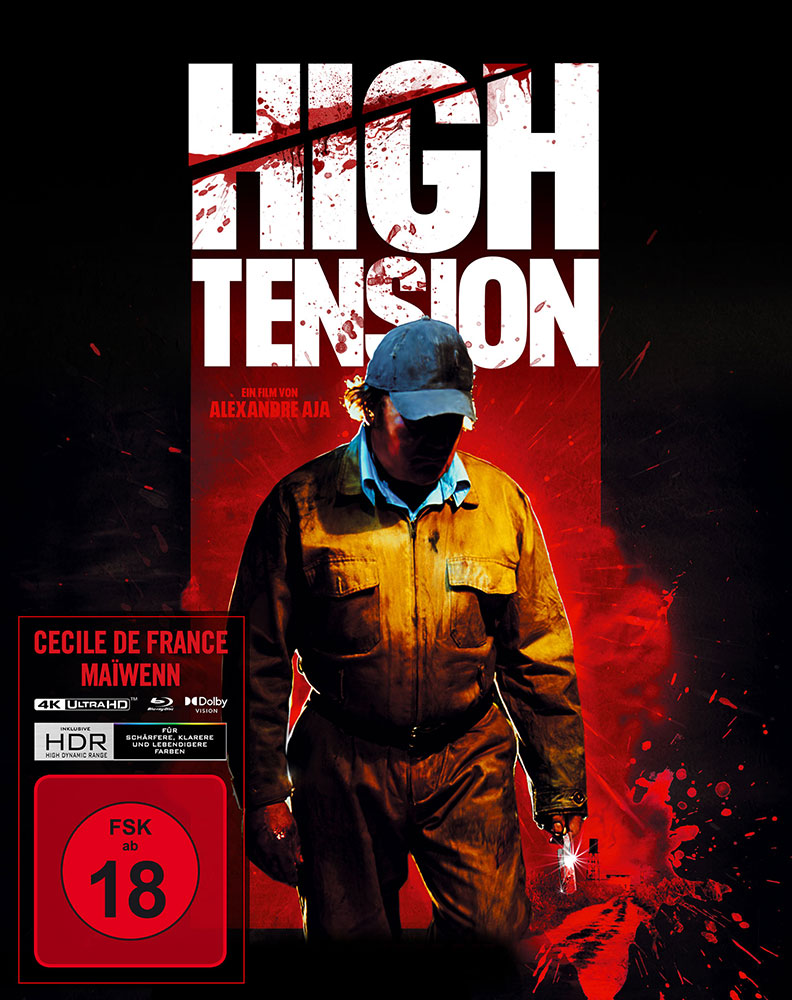 HIGH TENSION (4K UHD+2Blu-Ray) - Cover A - Mediabook - Limited Edition