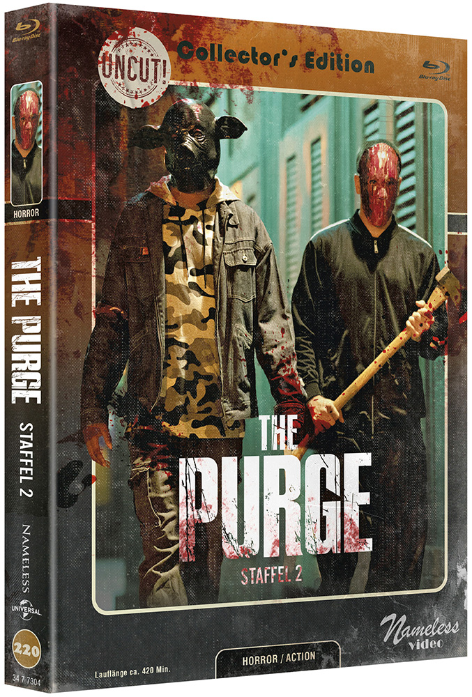 PURGE, THE - DIE SÄUBERUNG - Staffel 2 (Blu-Ray) (2Discs) - Cover C - Mediabook - Limited 333 Edition