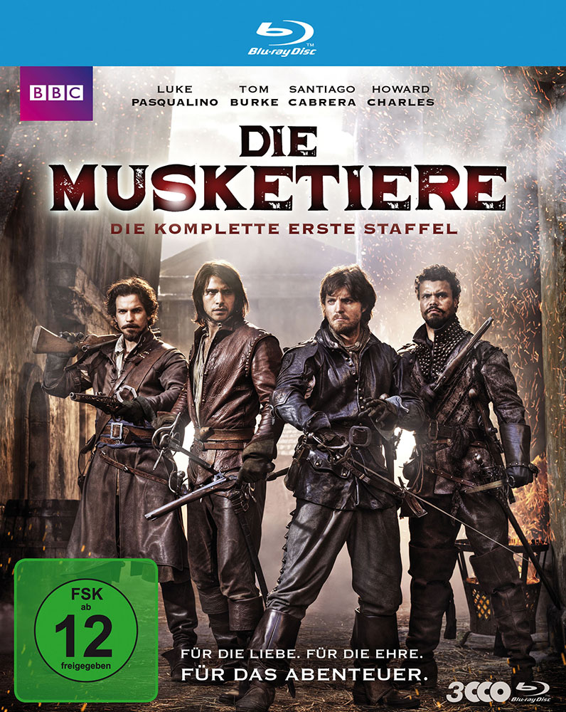 MUSKETIERE, DIE - Die komplette 1. Staffel (Blu-Ray) (3Discs)