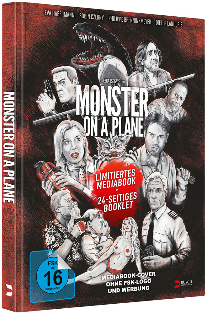 MONSTER ON A PLANE (Blu-Ray+DVD) - Cover B - Mediabook - Limited Edition