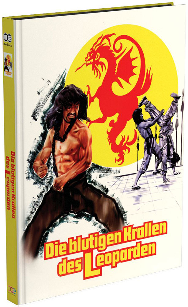 BLUTIGEN KRALLEN DES LEOPARDEN, DIE (Blu-Ray+DVD) - Cover A - Mediabook - Limited 333 Edition - Uncut