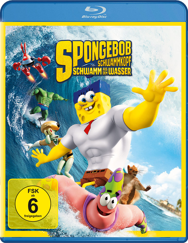 SPONGEBOB - SCHWAMM AUS DEM WASSER (Blu-Ray)