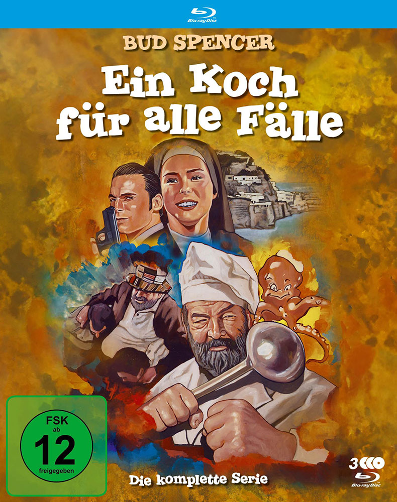 BUD SPENCER - EIN KOCH FÜR ALLE FÄLLE (Blu-Ray) (3Discs)