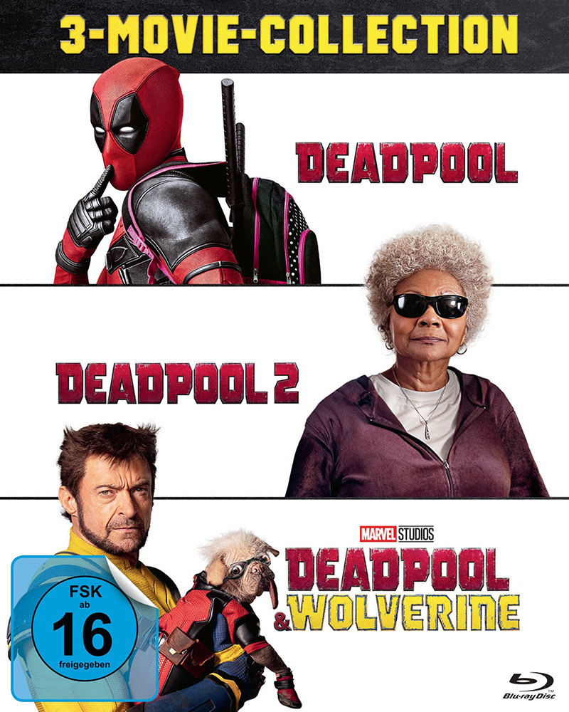 DEADPOOL - 3-Movie Collection (Blu-Ray) (3Discs)