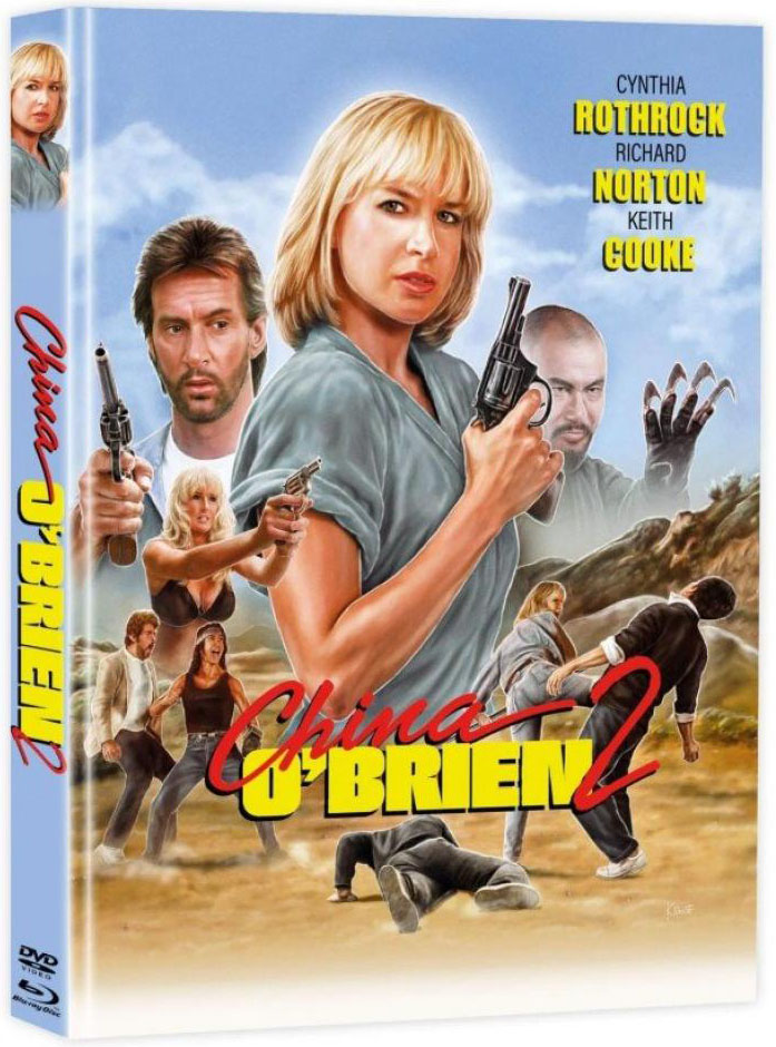 CHINA O’BRIEN 2 (Blu-Ray+DVD) - Cover A - Mediabook - Limited 250 Edition