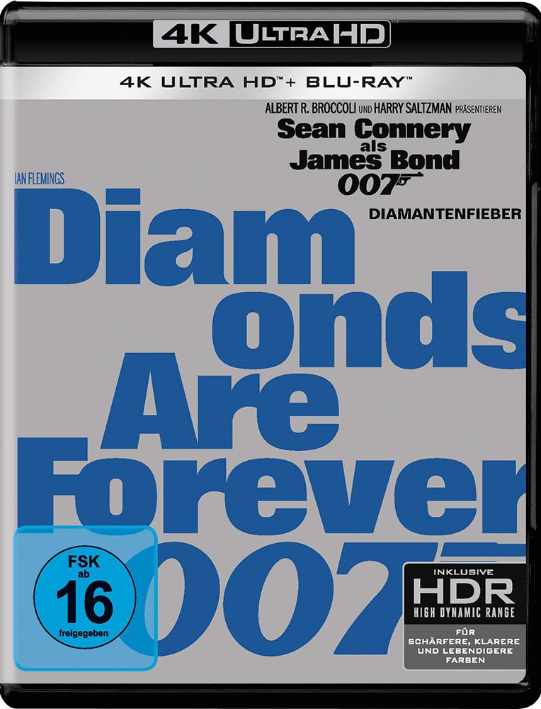 JAMES BOND 007: DIAMANTENFIEBER (4K UHD+Blu-Ray)