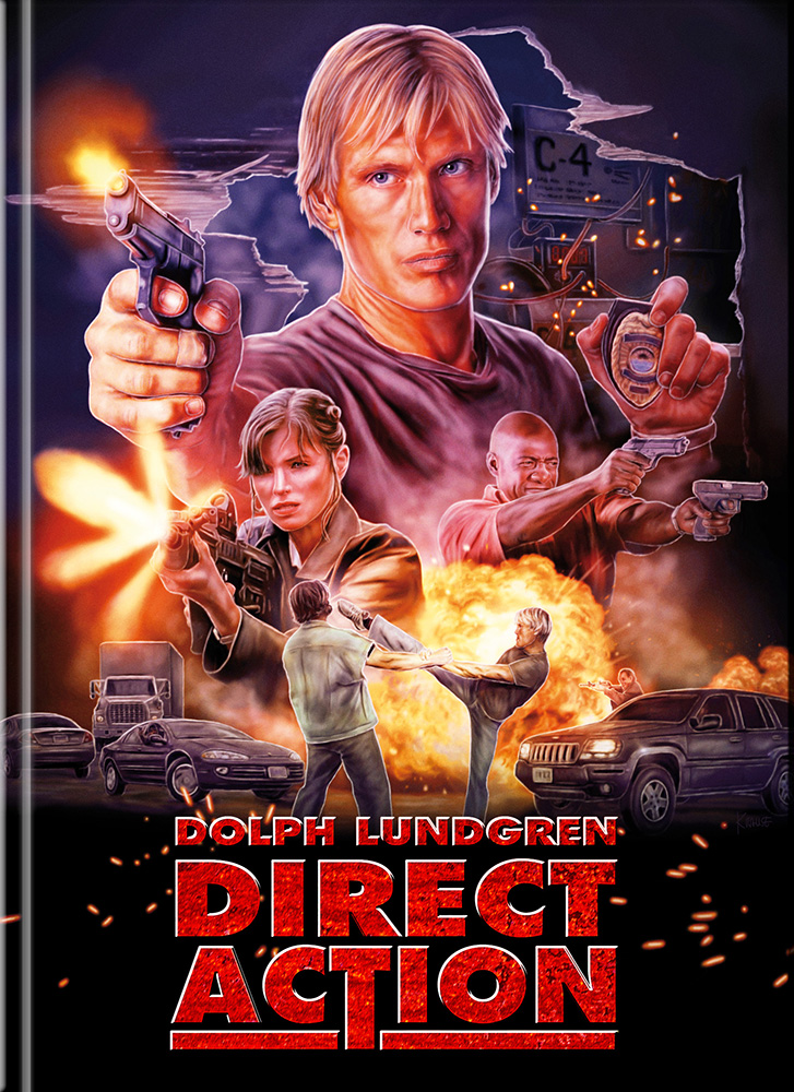 DIRECT ACTION (Blu-Ray+DVD) - Cover D - Mediabook - Limited Edition