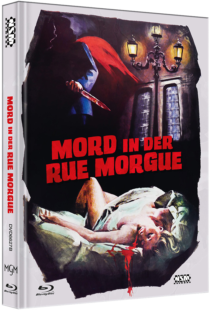 Mord in der Rue Morgue - Cover B - Mediabook 055/150