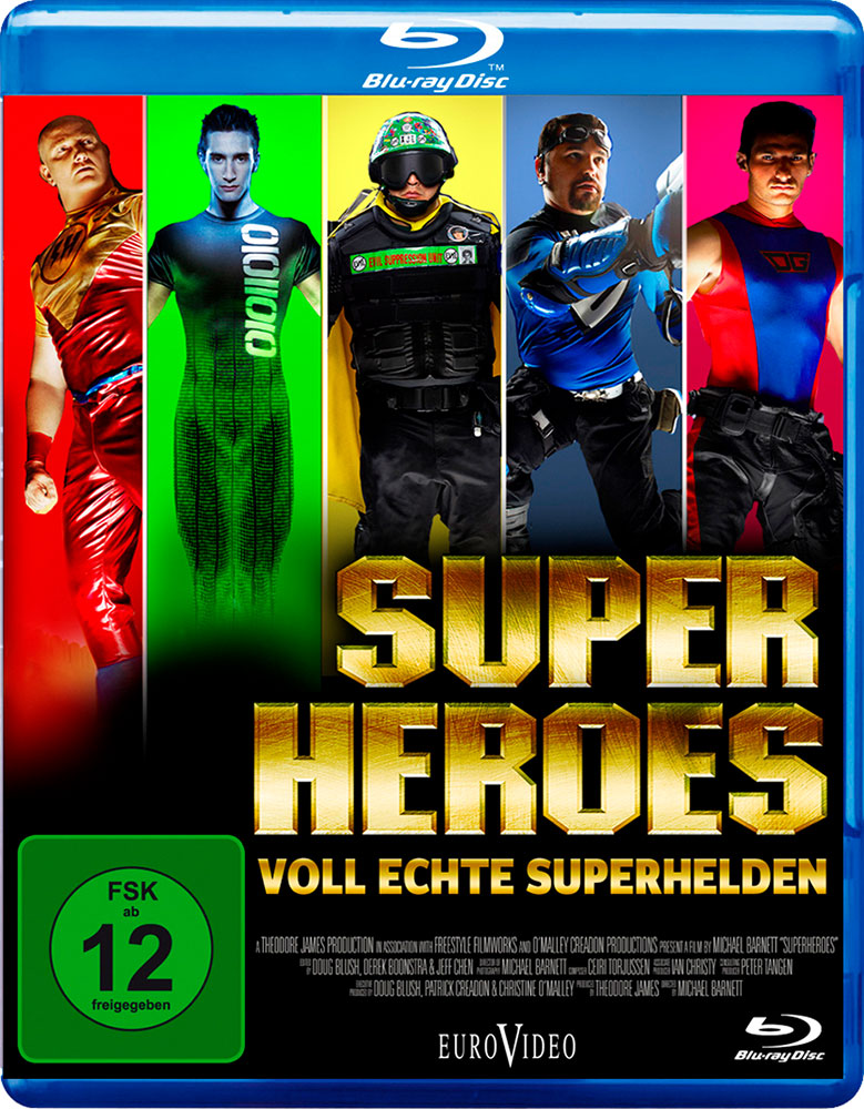 SUPERHEROES - VOLL ECHTE SUPERHELDEN (Blu-Ray)