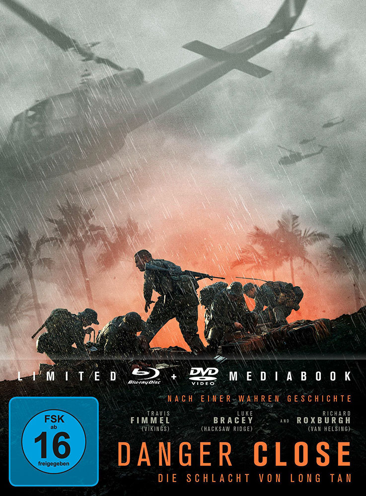DANGER CLOSE - DIE SCHLACHT VON LONG TAN (Blu-Ray+DVD) - Mediabook