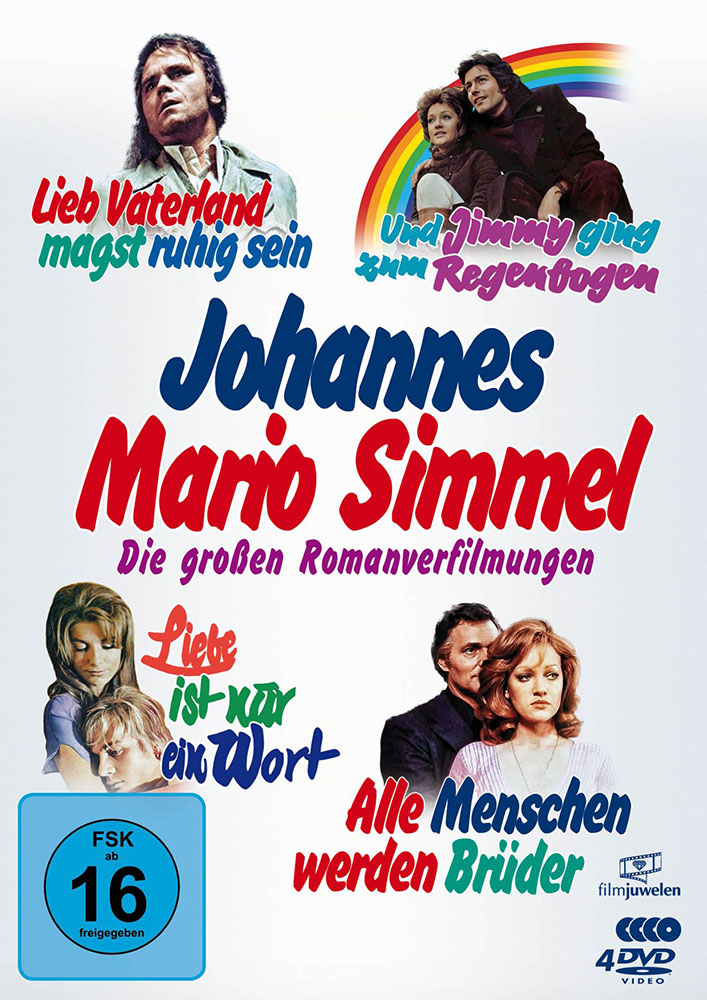 JOHANNES MARIO SIMMEL - DIE GROSSEN ROMANVERFILMUNGEN (4DVDs)