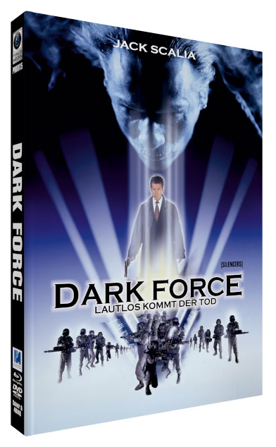 DARK FORCE - LEISE KOMMT DER TOD (SILENCERS) (Blu-Ray+DVD) - Cover A - Mediabook - Limited 222 Edition