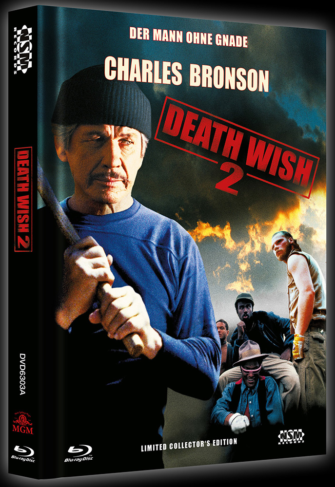 Death Wish 2 - Unrated - A - Mediabook 333/888