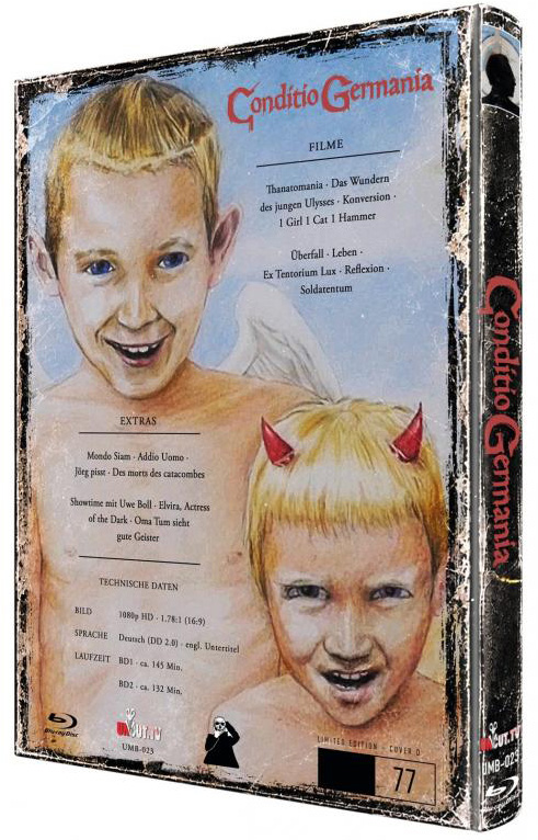 CONDITIO GERMANIA (Blu-Ray) (2Discs) - Cover D - Mediabook - Limited 77 Edition