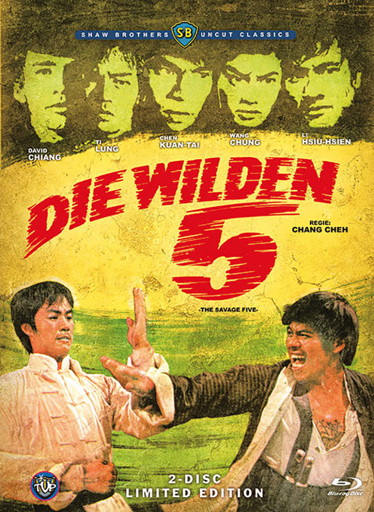 WILDEN 5, DIE (Blu-Ray+DVD) - Mediabook - Uncut