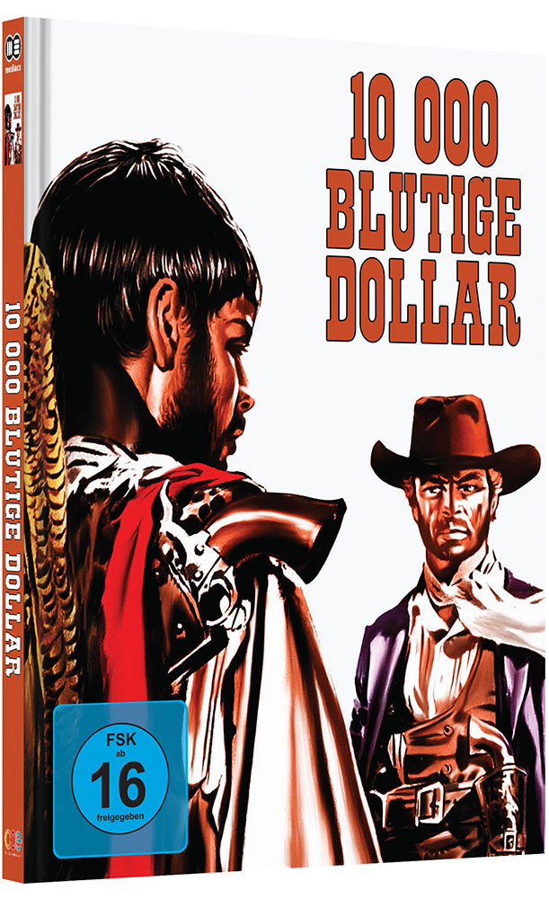 10.000 BLUTIGE DOLLAR (Blu-Ray+DVD) - Cover A - Mediabook - Limited Edition