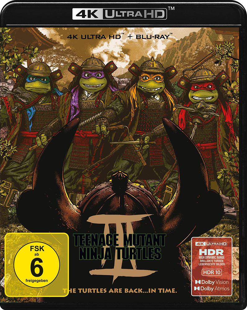 TURTLES III (4K UHD+Blu-Ray) - Cover B